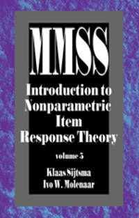 Bokomslag för "Introduction to Nonparametric Item Response Theory"