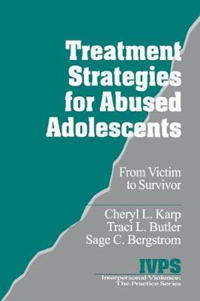 Kirjan kansi "Treatment Strategies for Abused Adolescents"