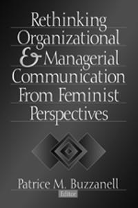 Kirjan kansi "Rethinking Organizational and Managerial Communication from Feminist Perspectives"