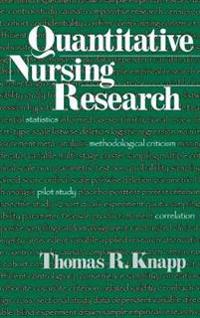Bokomslag för "Quantitative Nursing Research"