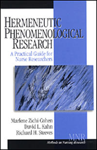 Bokomslag för "Hermeneutic Phenomenological Research"