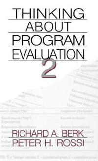 Bokomslag för "Thinking About Program Evaluation"