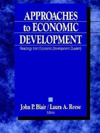 Bokomslag för "Approaches to Economic Development"