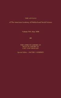Bokomslag för "The African American Male in American Life and Thought"