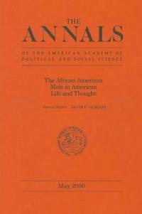 The African American Male in American Life and Thought