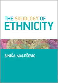 Kirjan kansi "The Sociology of Ethnicity"