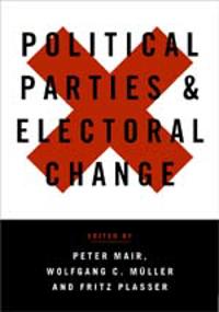 Kirjan kansi "Political Parties and Electoral Change"