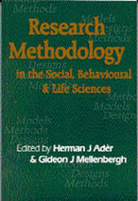 Bokomslag for "Research Methodology in the Social, Behavioural and Life Sciences"