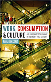 Bokomslag for "Work, Consumption and Culture"