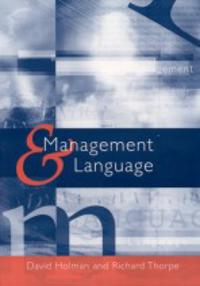 Bokomslag for "Management and Language"