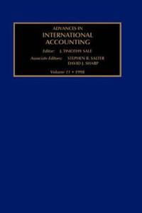 Kirjan kansi "Advances in International Accounting"