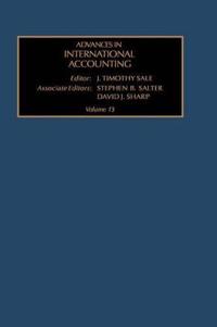 Kirjan kansi "Advances in International Accounting"