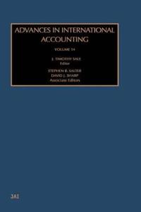 Kirjan kansi "Advances in International Accounting"