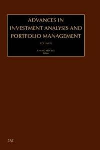 Kirjan kansi "Advances in Investment Analysis and Portfolio Management"
