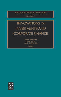 Innovations in Investments and Corporate Finance