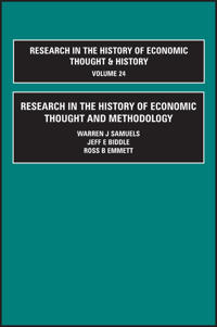 Bokomslag för "Research in the History of Economic Thought and Methodology"