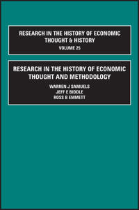 Research in the History of Economic Thought and Methodology (Part A, B & C)