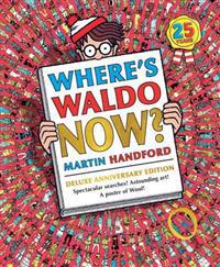 Where's Waldo Now?: Deluxe Edition with New Searches and a Poster of Woof! (a Hidden Object Activity Book with Search & Find Puzzles and Spot-The-Diff