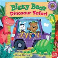 Bizzy Bear: Dinosaur Safari: (Interactive Prehistoric Dinosaur Board Book for Toddlers - With Sturdy Tabs and Slides to Push and Pull)