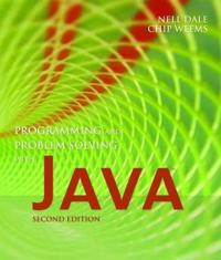Programming And Problem Solving With Java