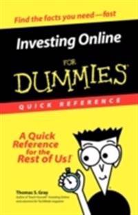 Investing online for dummies quick reference