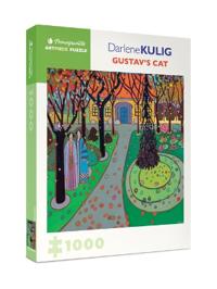 Darlene Kulig Gustavs Cat 1000-Piece Jigsaw Puzzle