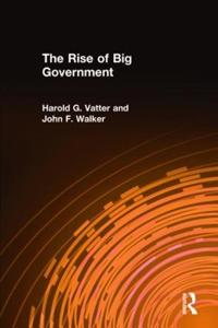 Kirjan kansi "The Rise of Big Government"