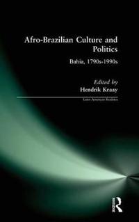 Kirjan kansi "Afro-Brazilian Culture and Politics"