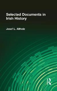 Bokomslag för "Selected Documents in Irish History"