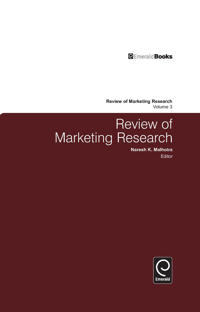 Bokomslag för "Review of Marketing Research"