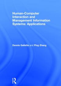 Human-Computer Interaction and Management Information Systems: Applications. Advances in Management Information Systems