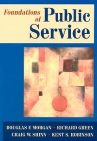 Bokomslag för "Foundations of Public Service"