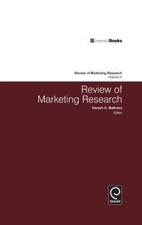 Bokomslag för "Review of Marketing Research"