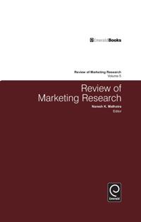Bokomslag för "Review of Marketing Research"