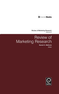 Bokomslag för "Review of Marketing Research"