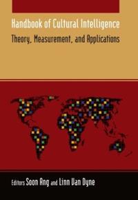 Handbook of Cultural Intelligence