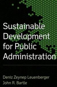Bokomslag för "Sustainable Development for Public Administration"