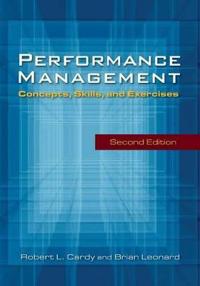 Bokomslag för "Performance Management:"