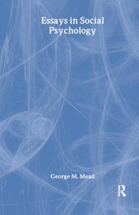Bokomslag för "Essays on Social Psychology"