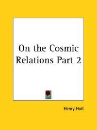On the Cosmic Relations 1914