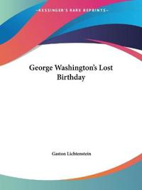 George Washington's Lost Birthday (1924)