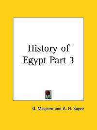 Bokomslag för "History Of Egypt"