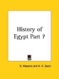 Bokomslag för "History Of Egypt"