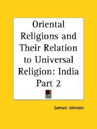 Bokomslag för "Oriental Religions"
