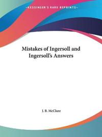Mistakes of Ingersoll