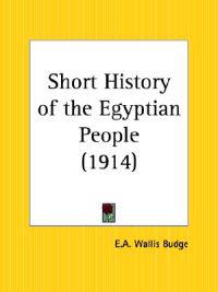 Short History of the Egyptian People (1914)