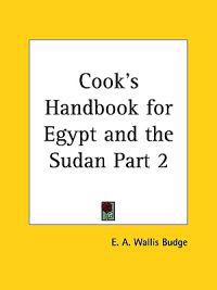 Cook's Handbook for Egypt & the Sudan Vol. 1 (1906)