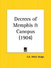 Decrees of Memphis