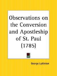 Observations on the Conversion and Apostleship of St. Paul (1785)