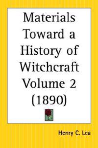 Bokomslag för "Materials Toward a History of Witchcraft"